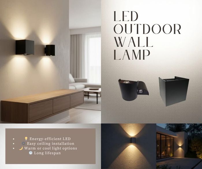 LED Outdoor Wall Lamp by Lightflow