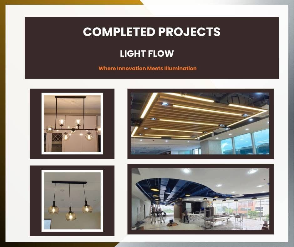 Office and architectural lighting project by Lightflow