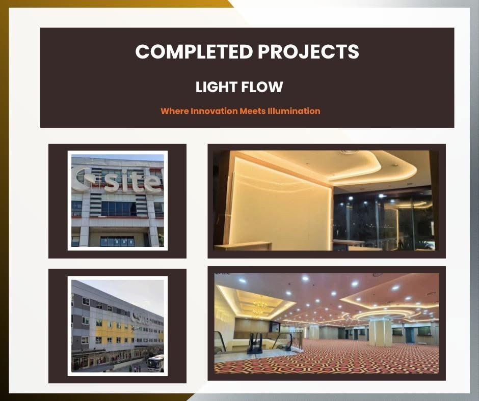 Commercial lighting project — hotel ballroom and facade lighting by Lightflow